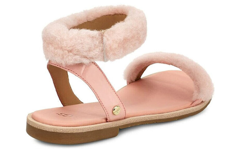 UGG (WMNS) UGG Fluff Springs Lightweight Cozy Casual Sandals Pink 1101438-SSET outlook