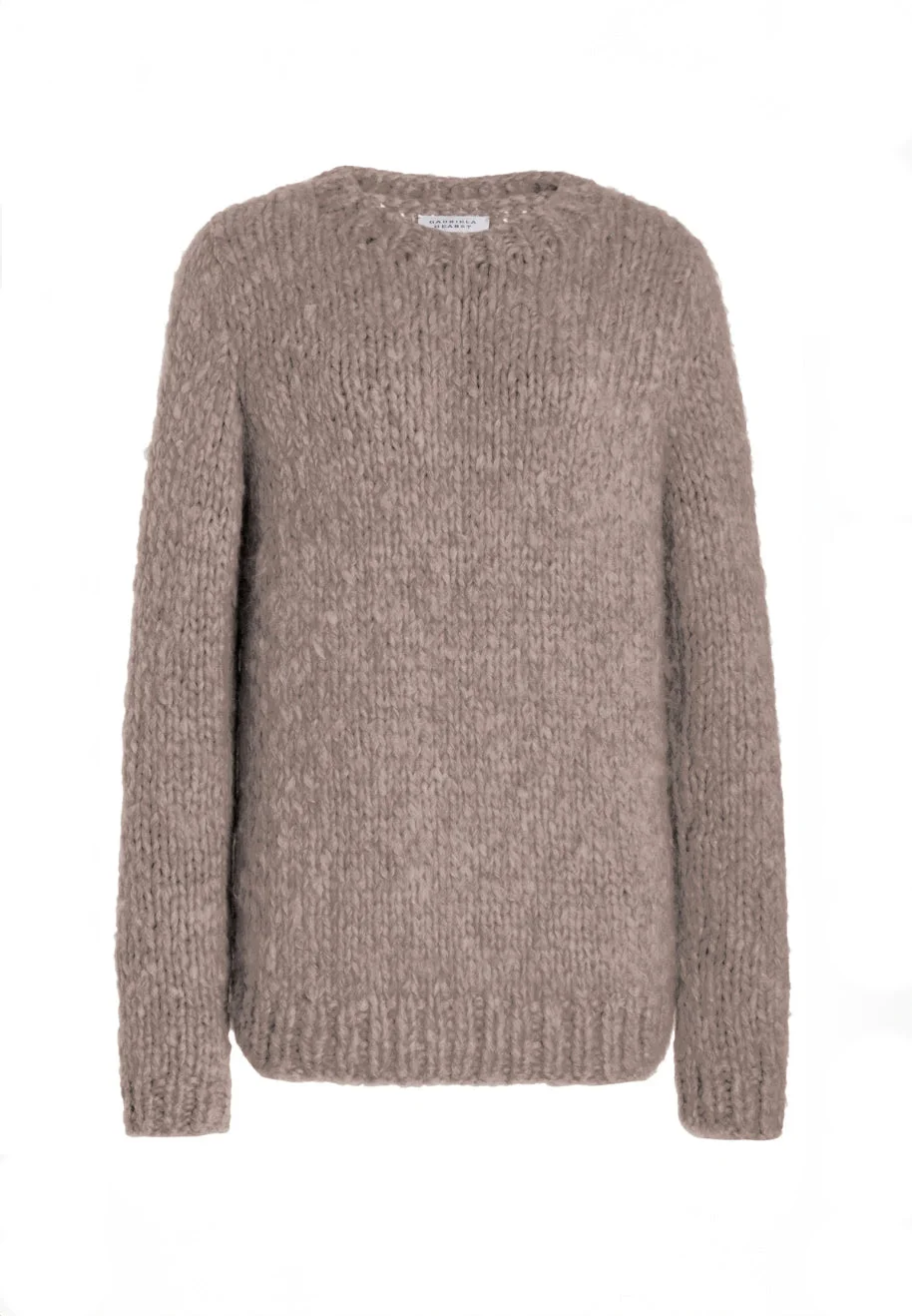 Lawrence Knit Sweater in Walnut Welfat Cashmere - 1