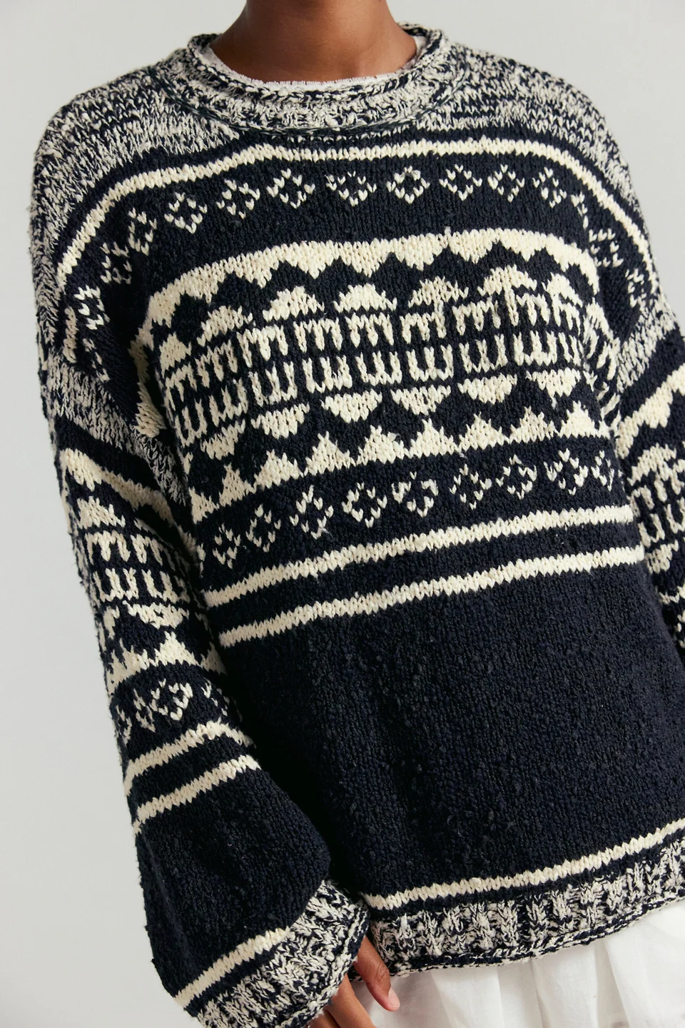 Dani Pattern Sweater - 1