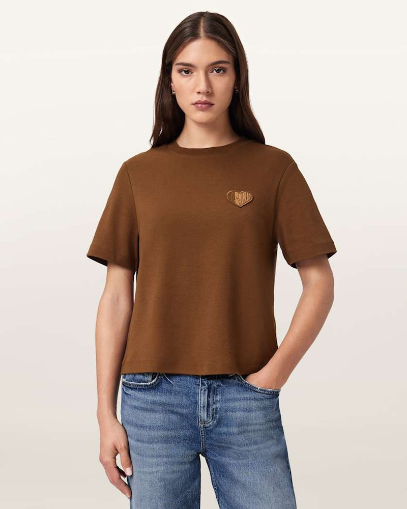 ALLSAINTS LOVER LISA EMBROIDERED T-SHIRT outlook