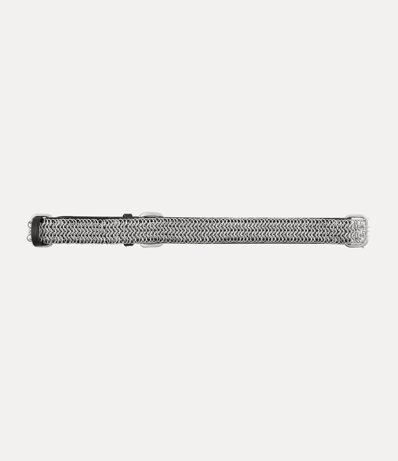 CHAIN LEATHER BELT 6