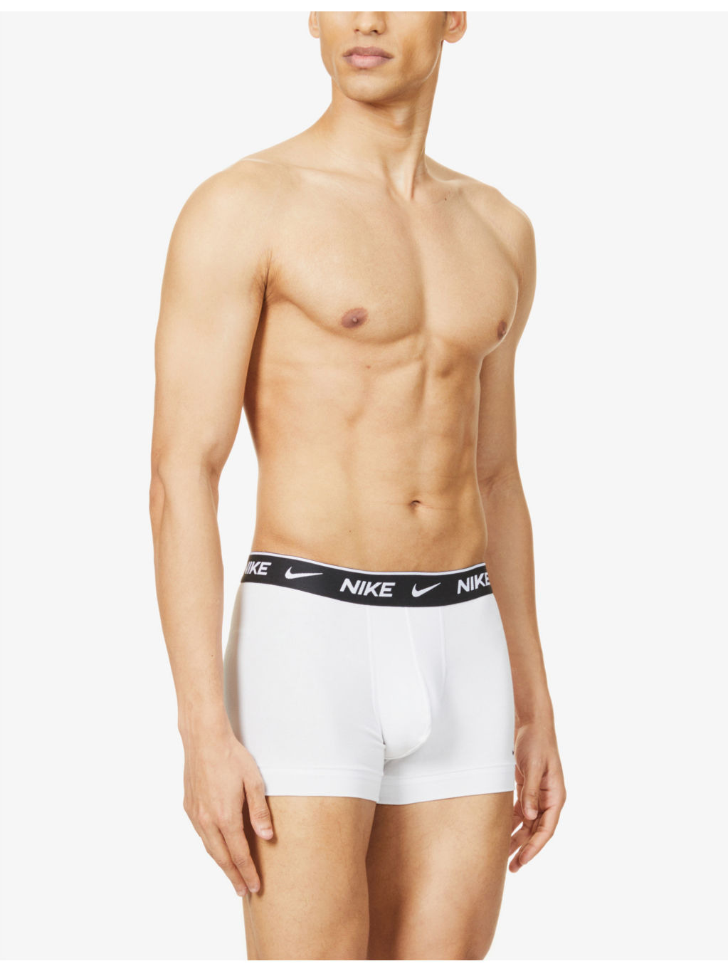 Pack of three branded regular-fit stretch-cotton trunks - 2