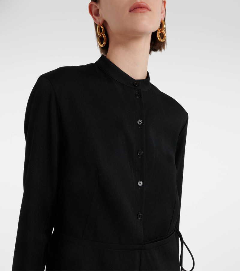 Virgin wool shirt dress 4