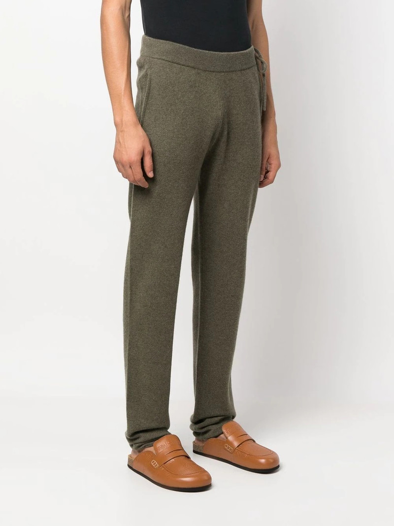fine-knit straight-leg trousers 4