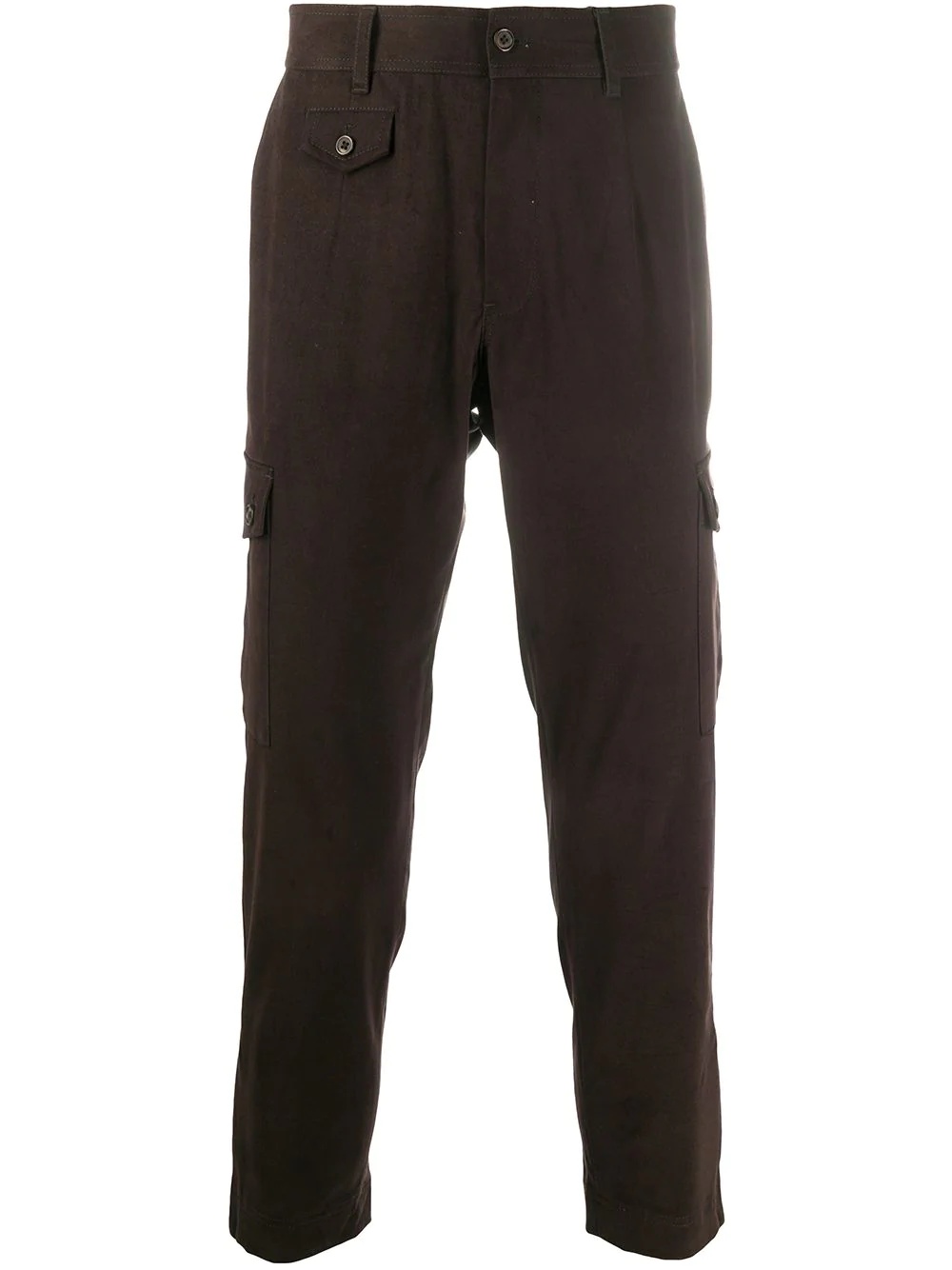 pocket-detailed trousers - 1