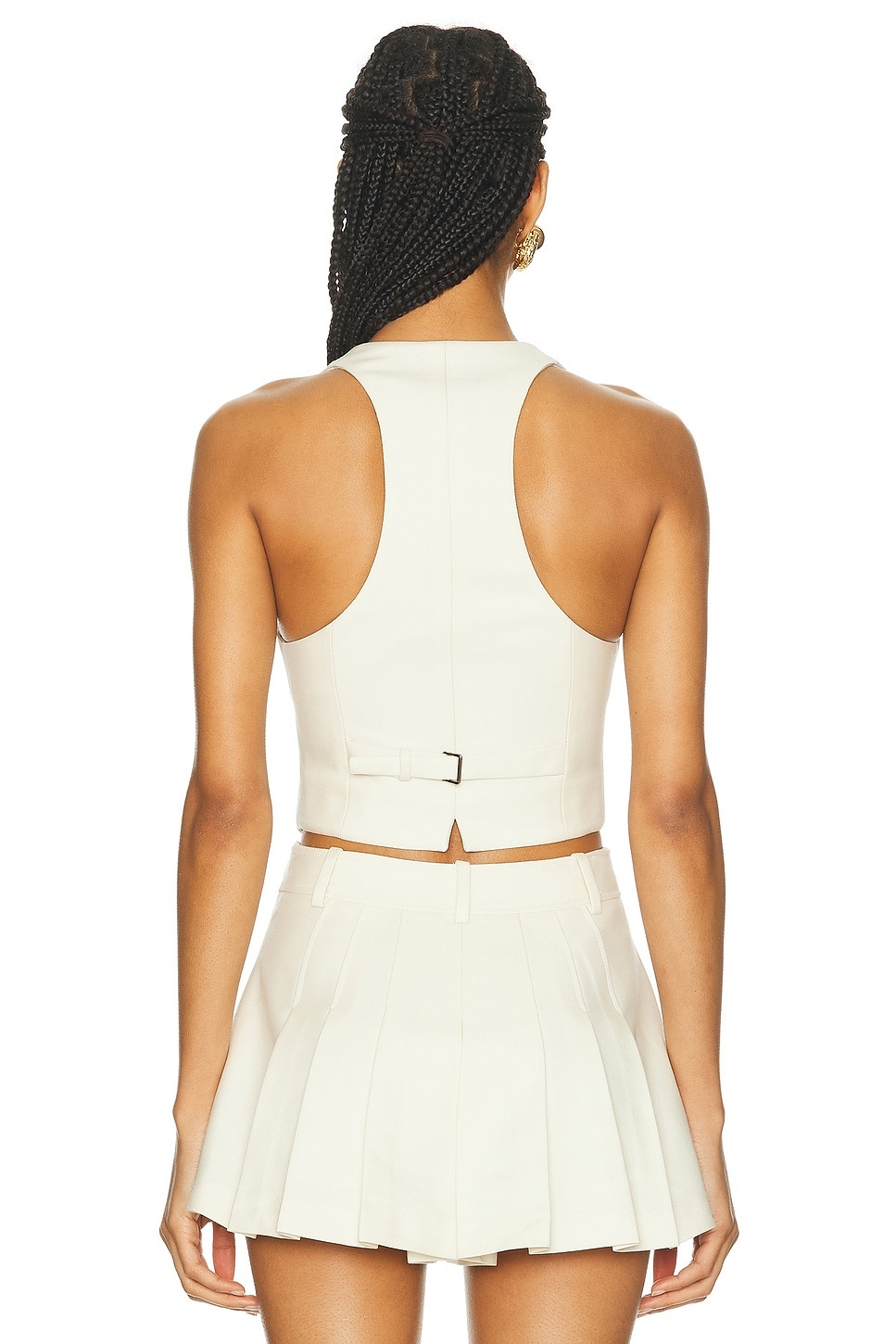 パンツ Tom Ford Racerback Waistcoat TOM FORD Racerback Tuxedo Waistcoat in Steel Grey | FWRD