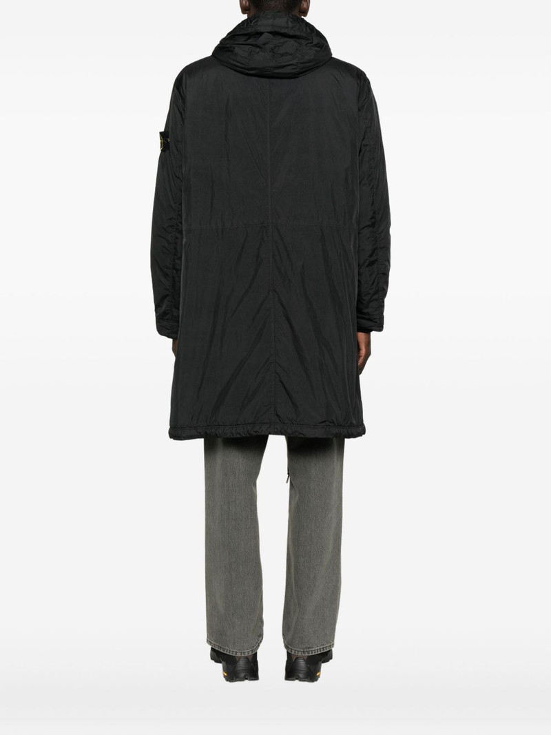 hooded drawstring coat 4