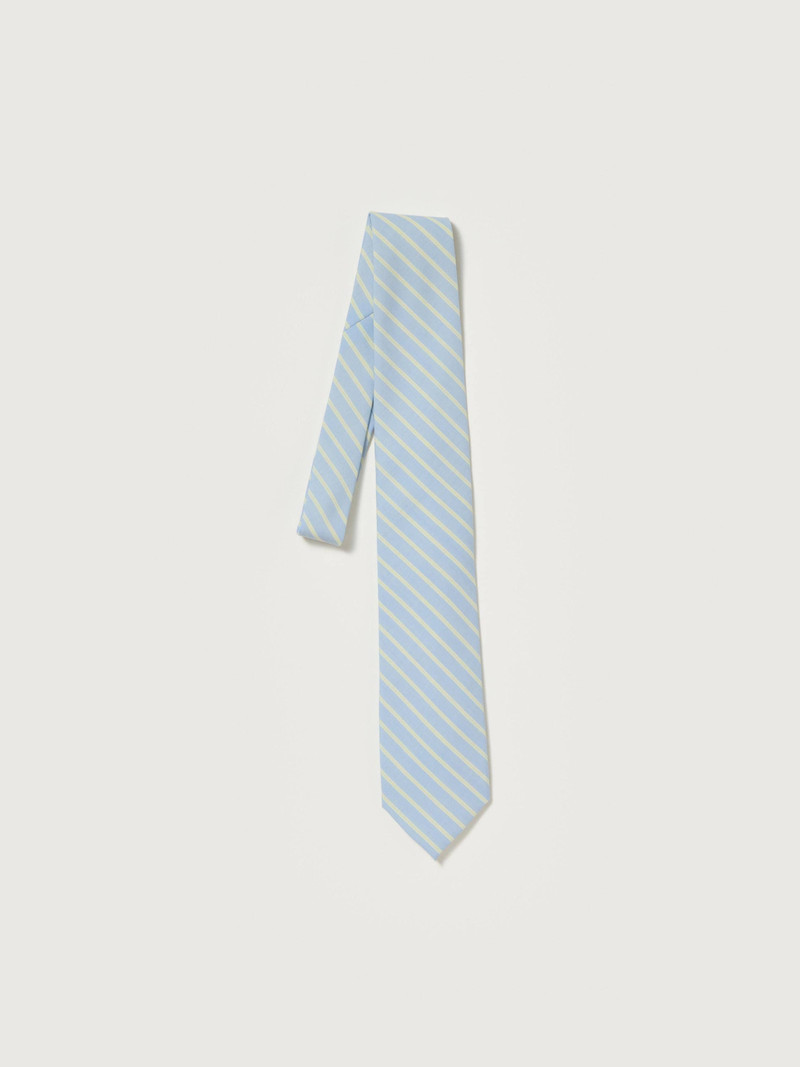 SUPER FINE WOOL STRIPE TIE 1