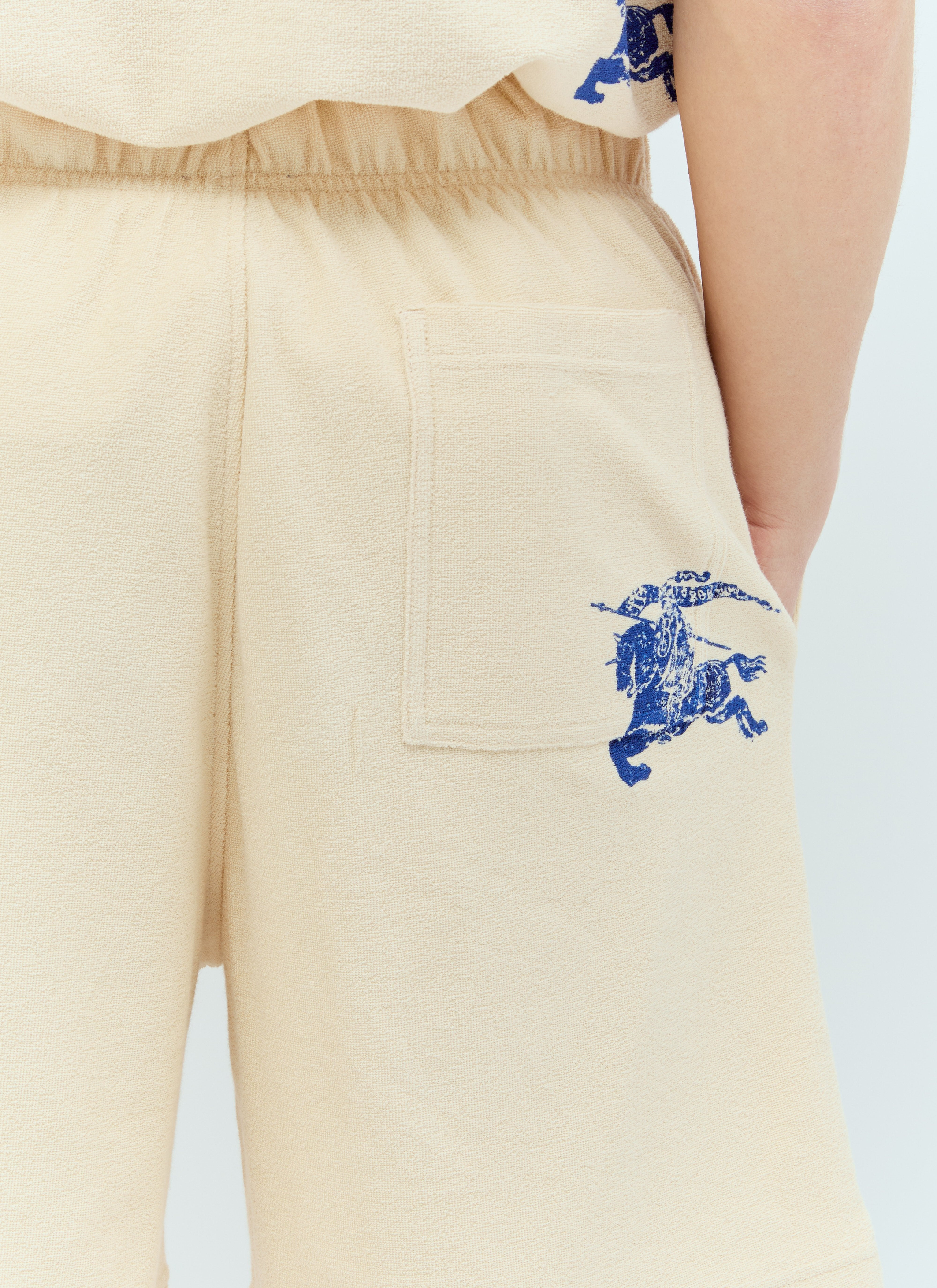 Burberry Men Cotton Towelling Shorts - 5