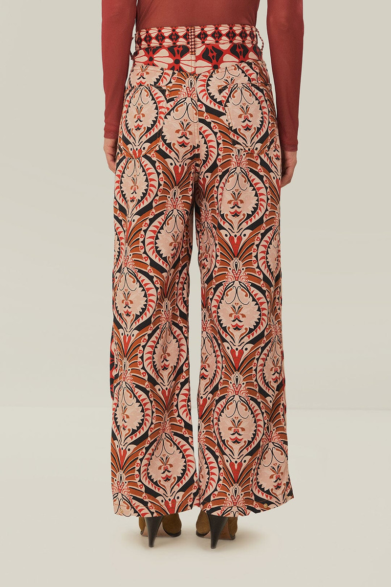 Brown Pineapple Jewelry Pants 4