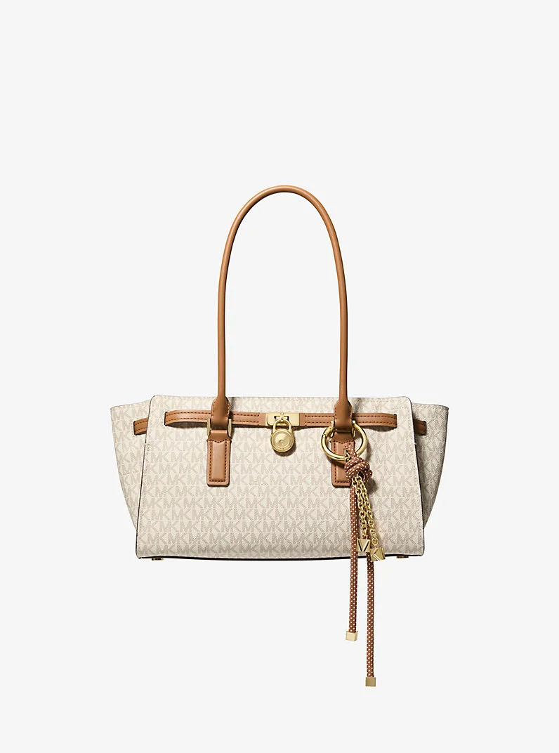 Hamilton Moderne Small Signature Logo Satchel - 1