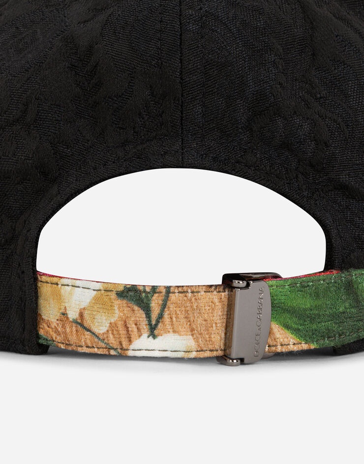 Brocade baseball cap with DG embroidery - 5