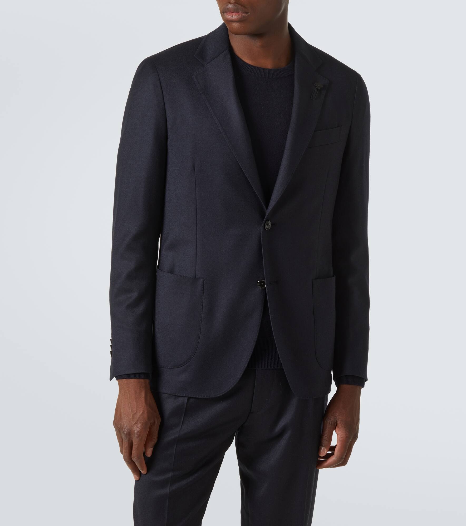 Wool and cashmere blazer - 3