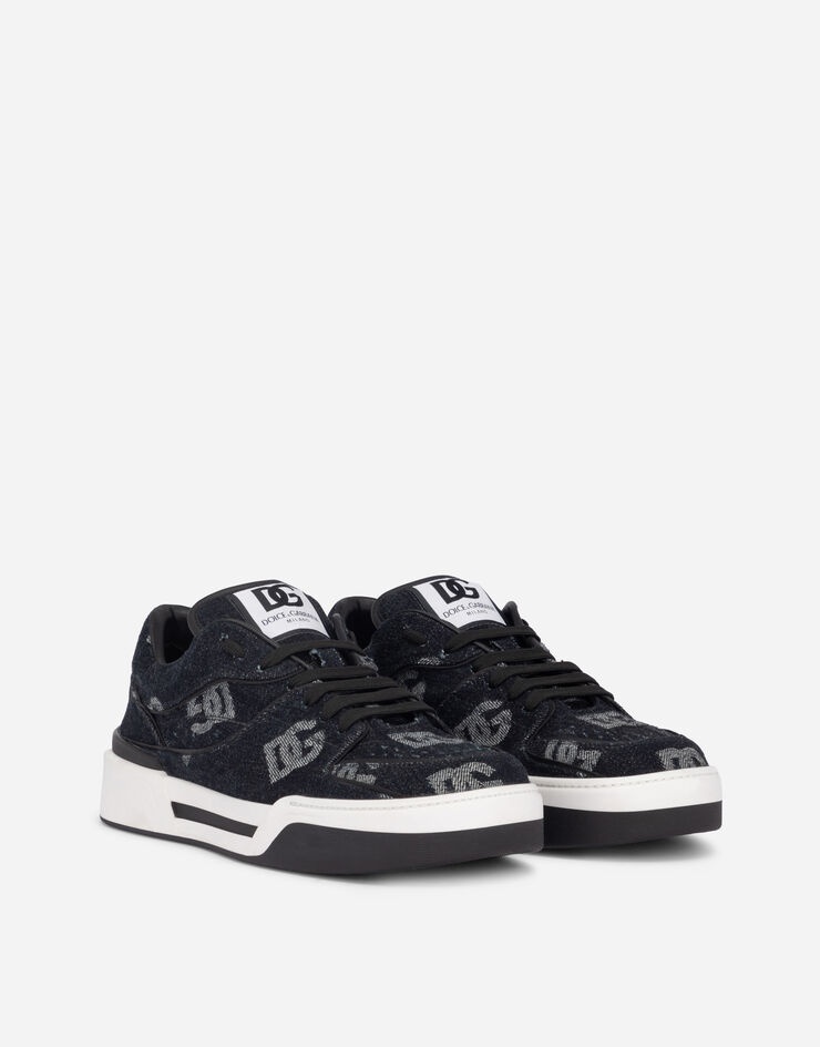 New Roma sneakers with denim logo - 2