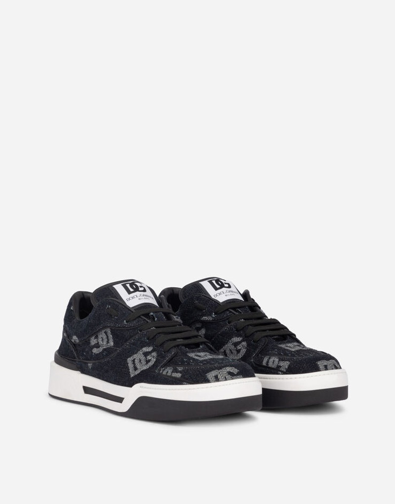 Dolce & Gabbana New Roma sneakers with denim logo outlook