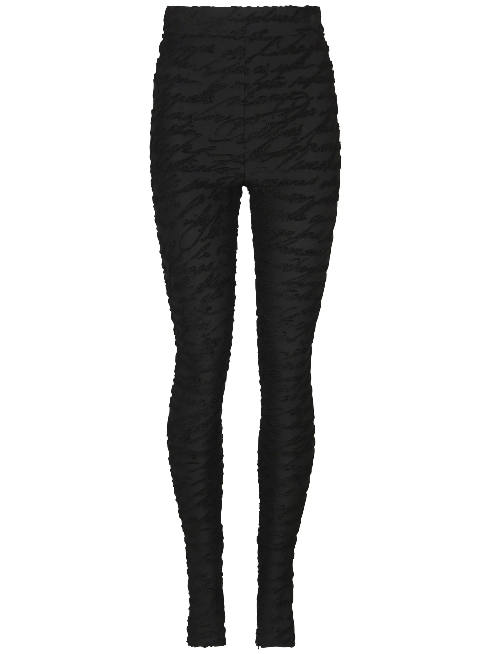 monogram-jacquard legging - 1