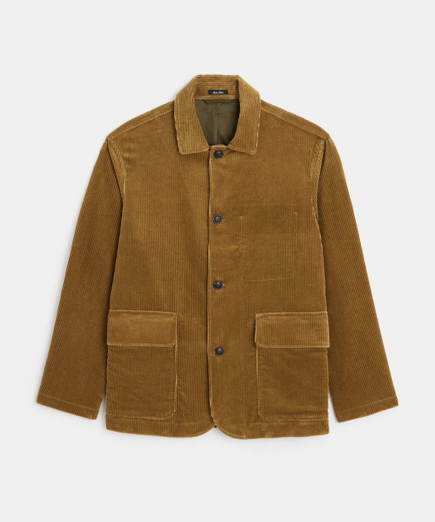 Relaxed Italian Corduroy Walking Jacket - 1
