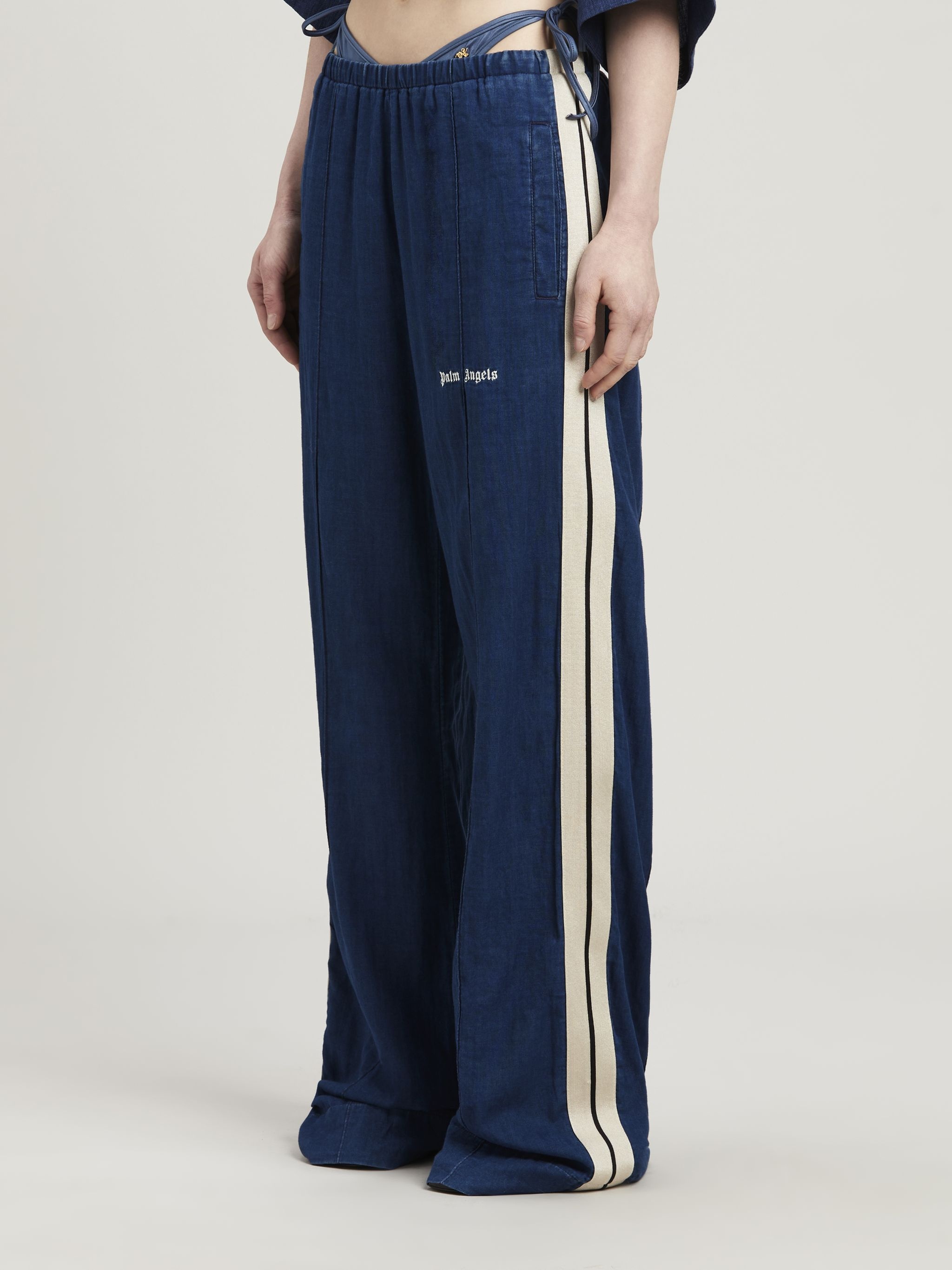 Chambray Track Pants - 4