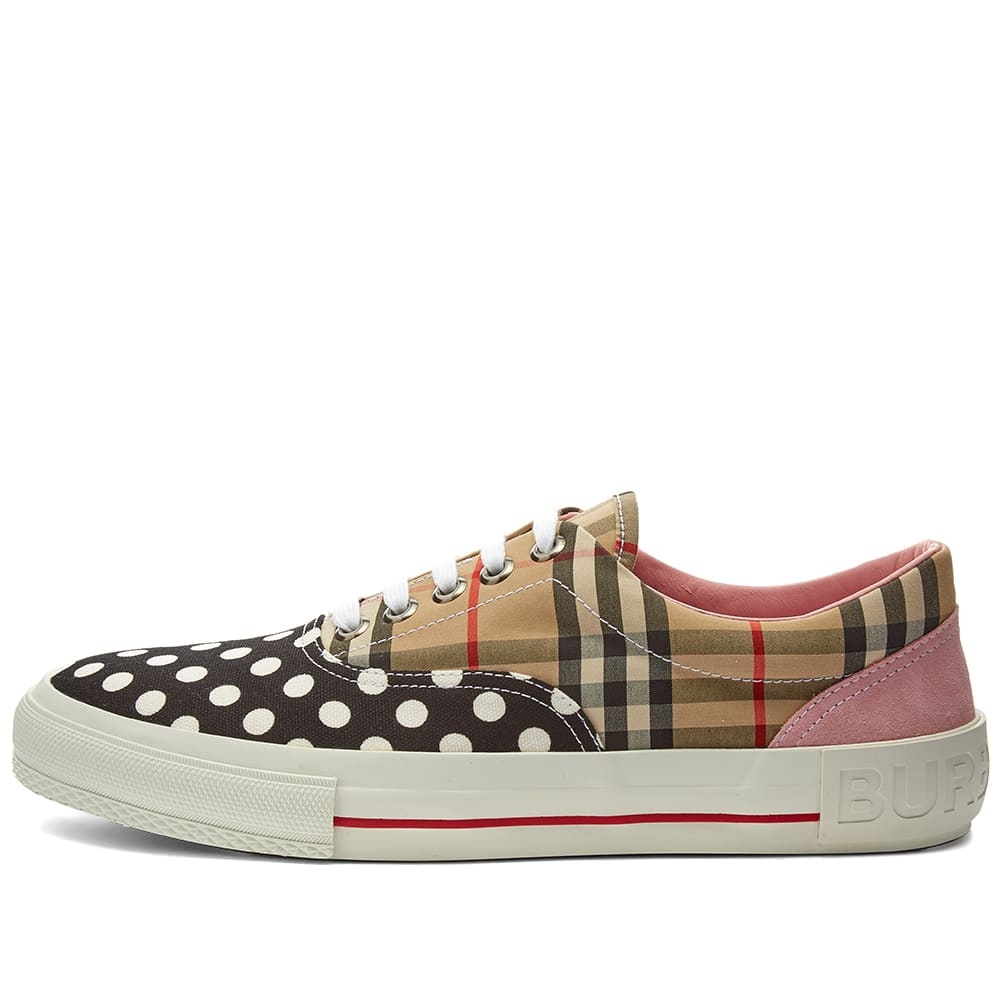 Burberry Polka Dot Check Skate Sneaker - 2