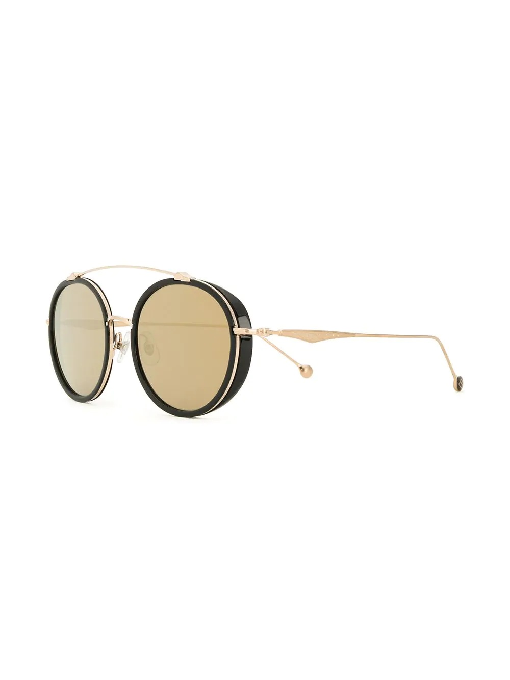 round mirrored sunglasses - 2