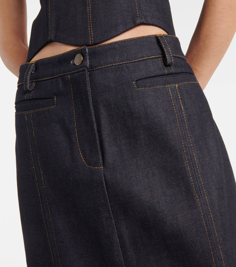 Alis denim maxi skirt 4