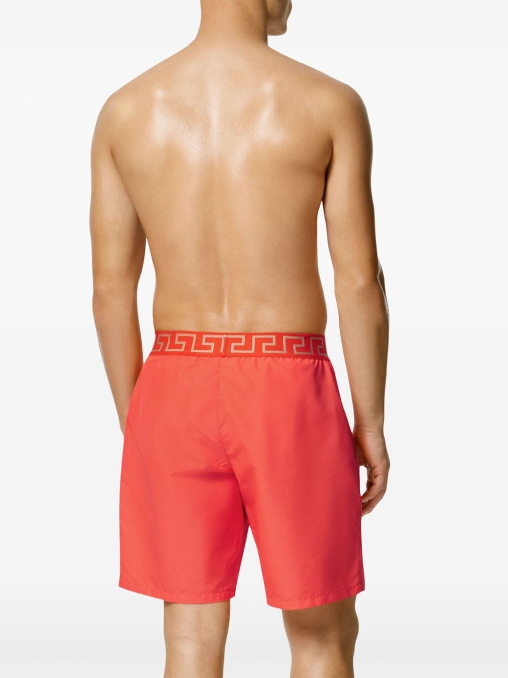 Greca Border swim shorts - 4