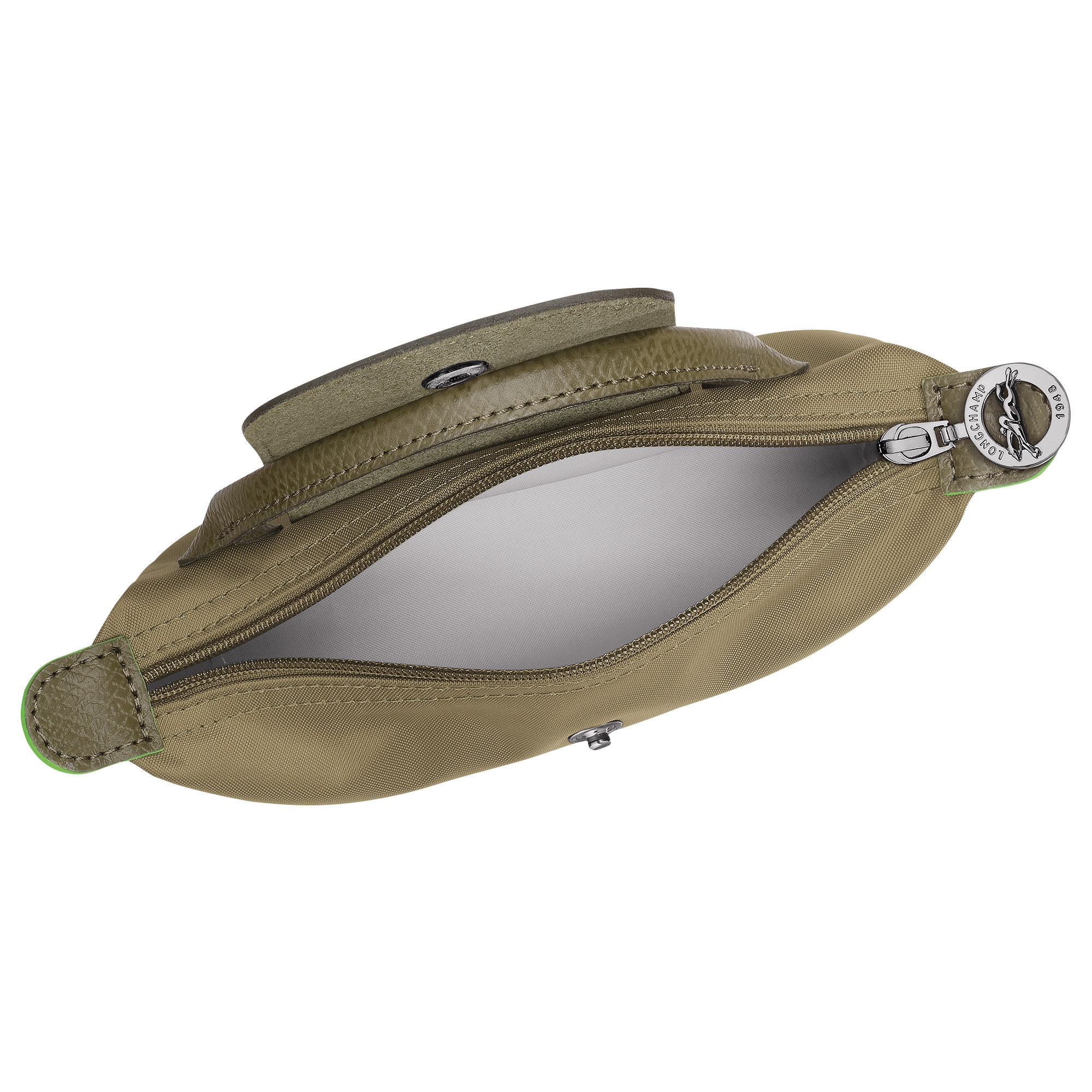 Le Pliage Green Pouch with handle Artichoke - Recycled canvas - 5