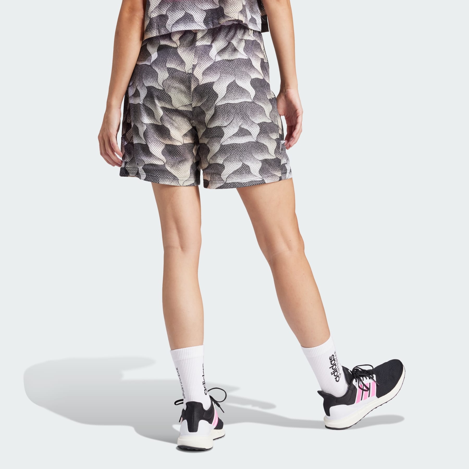 Tiro Print Mesh Summer Shorts - 3