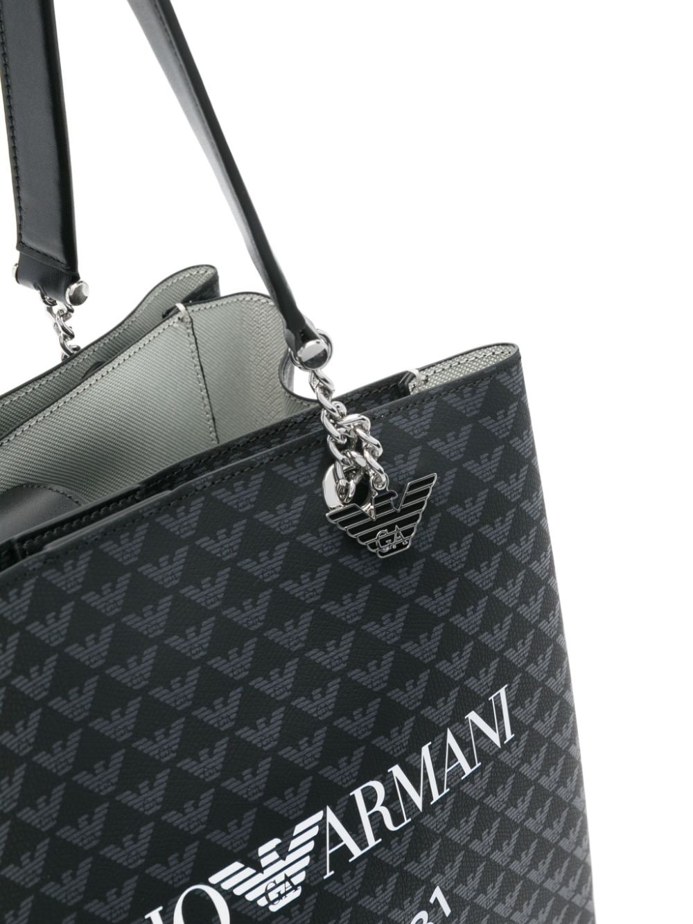 logo-print tote bag - 4