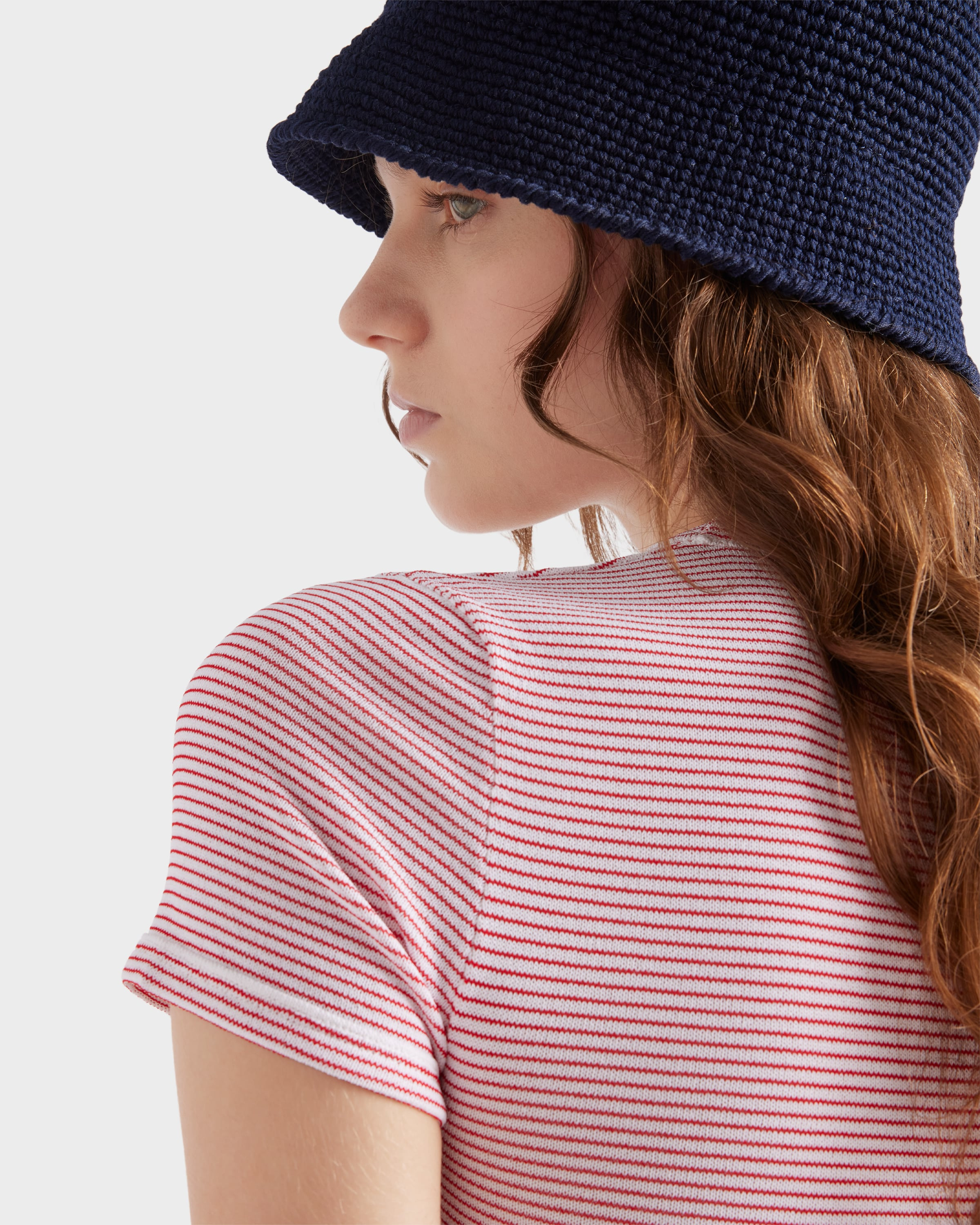 Striped crew-neck sweater - 3