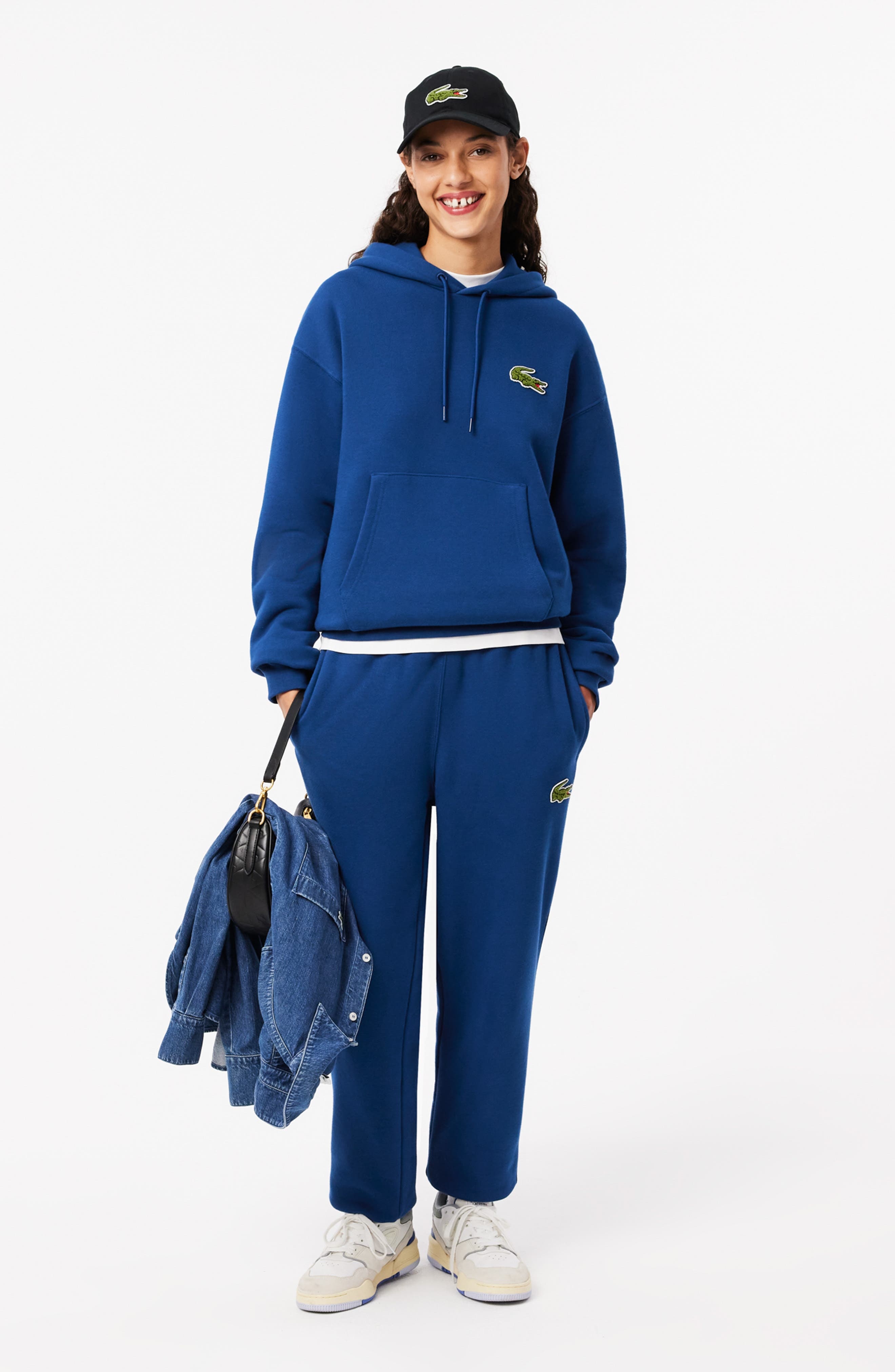 Lacoste Relaxed Fit Cotton Sweatpants in Globe at Nordstrom - 5