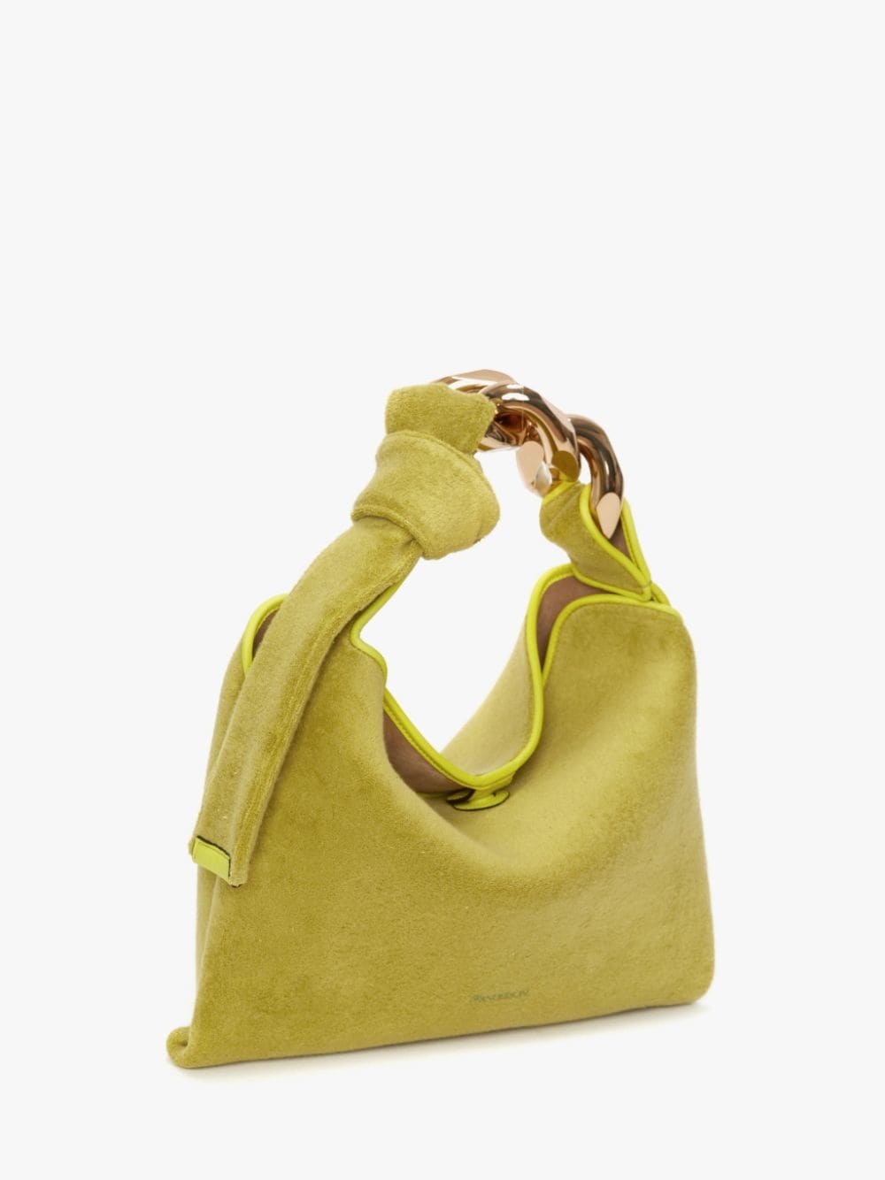 SMALL CHAIN HOBO - TERRY TOWEL SHOULDER BAG - 3