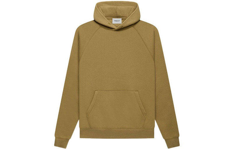 Fear of God Essentials FW21 Pullover Logo Hoodie 'Amber' FOG-FW21-003 - 1
