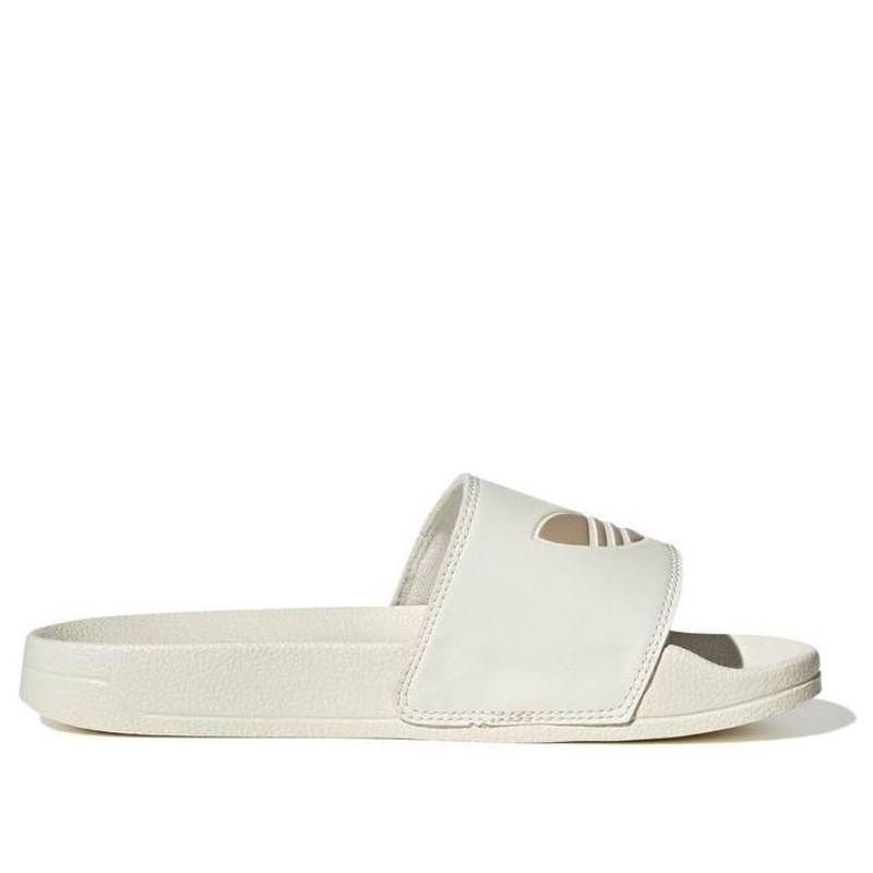 adidas (WMNS) adidas Adilette Lite Slides 'Off White Warm Sandstone' JQ2581 outlook