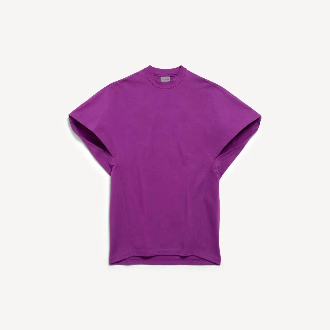 Women's Structured T-shirt in Violet - 1