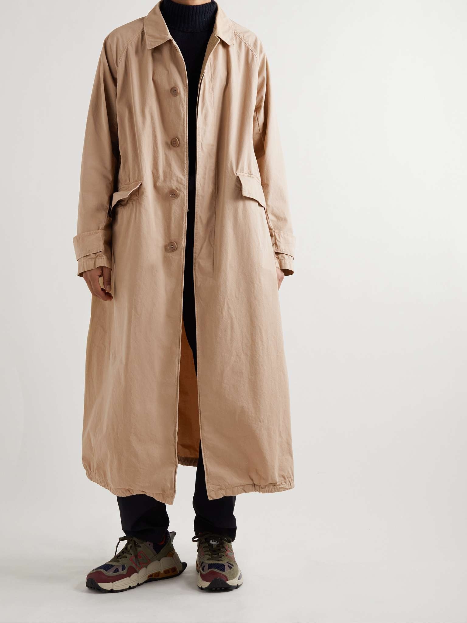 Cotton-Canvas Trench Coat - 2