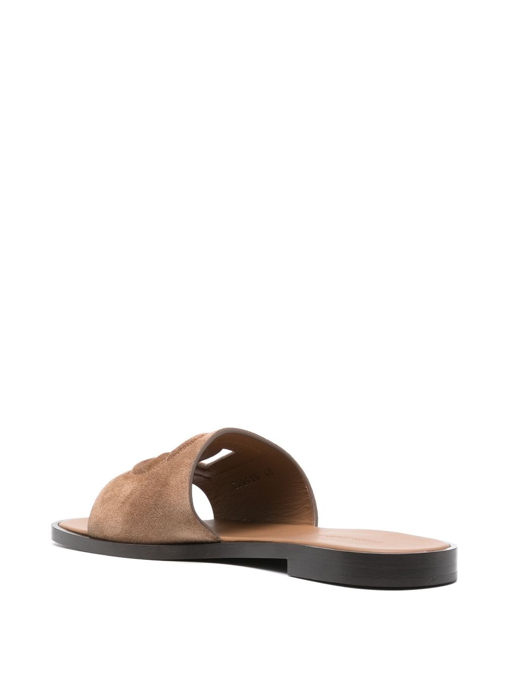 DG logo suede sandals - 3