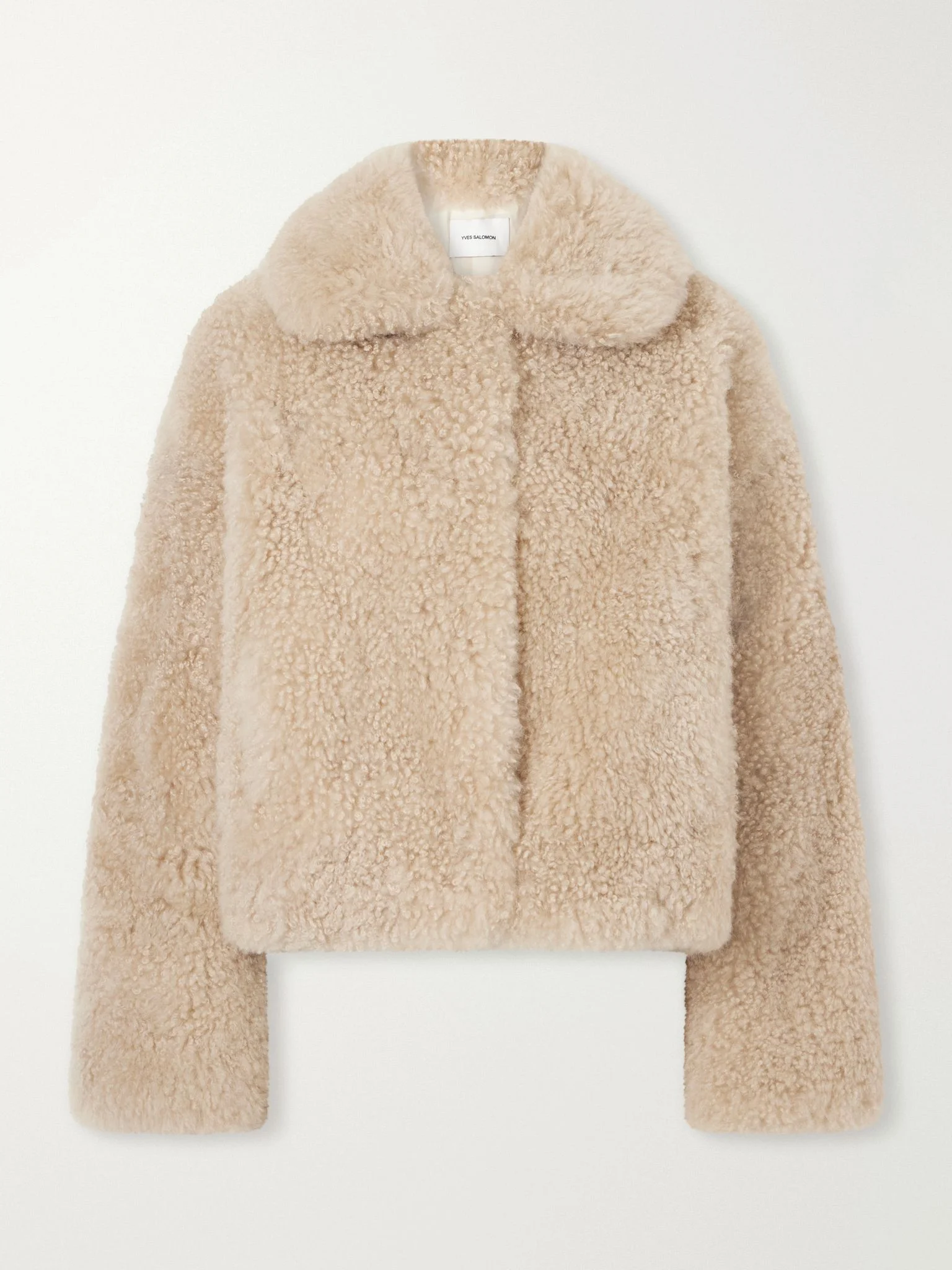 Shearling jacket Cream - 1
