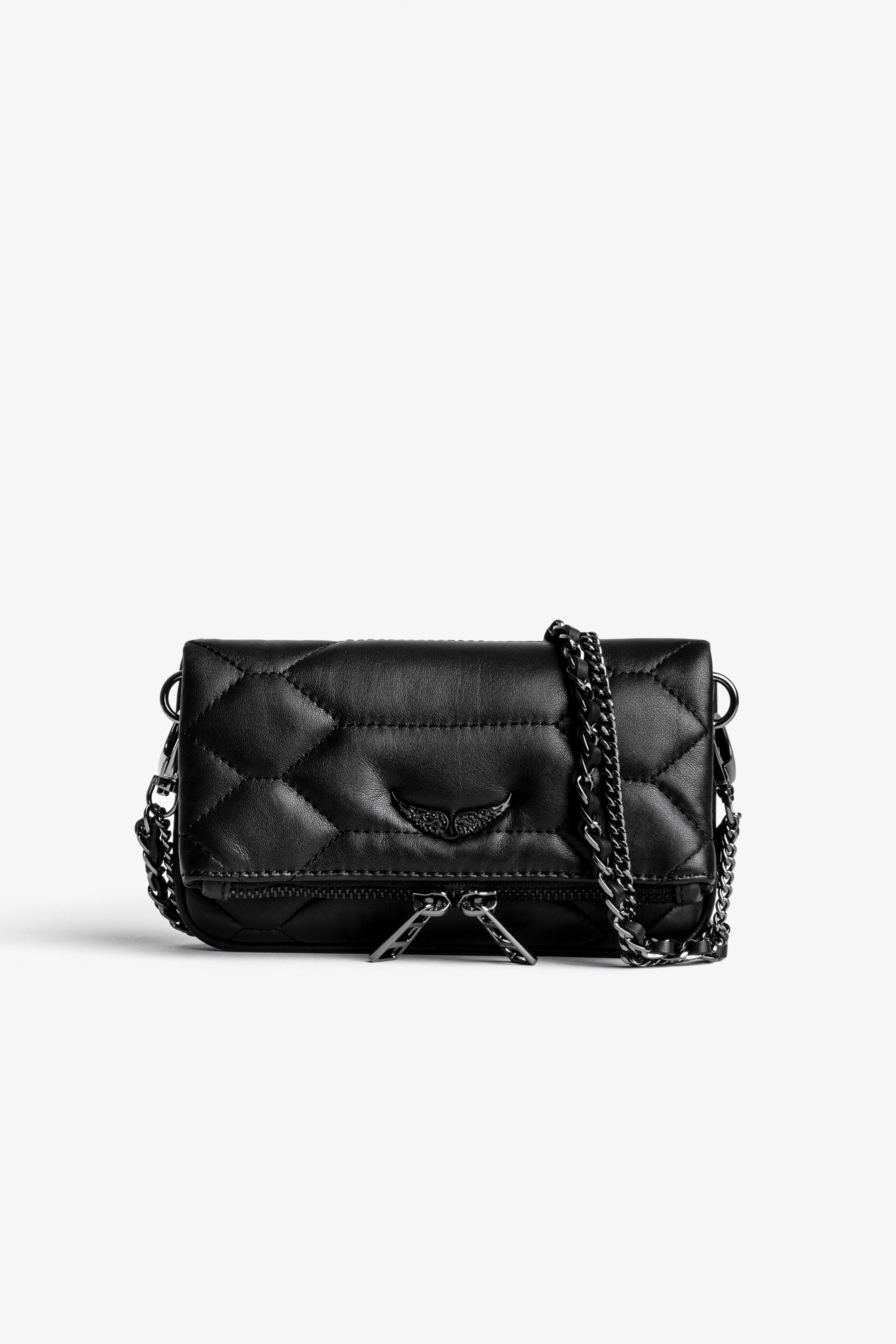 Rock Nano Quilted Leather Clutch - 1