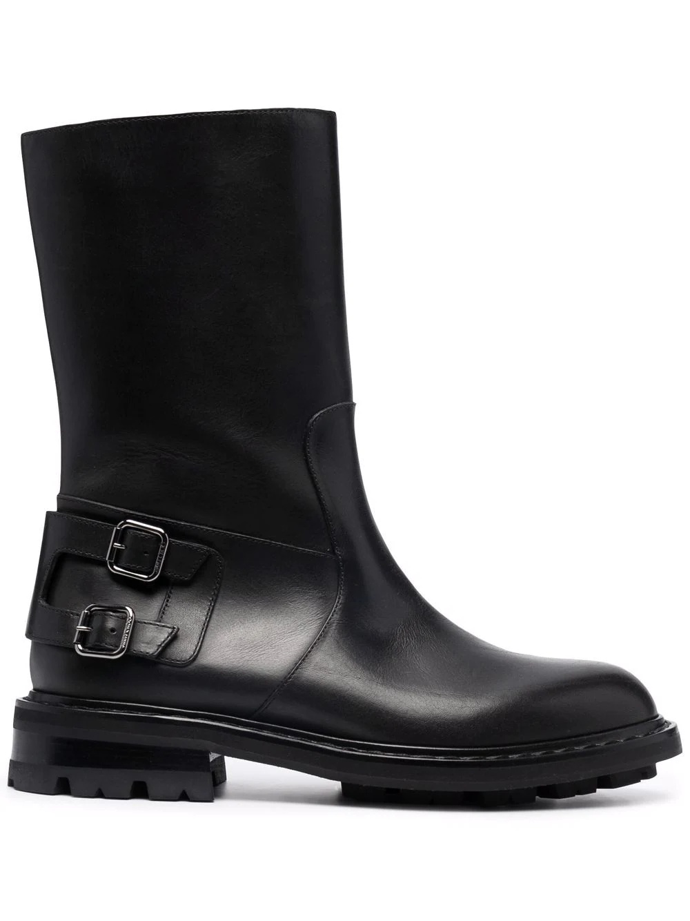 Roscoe leather biker boots - 1