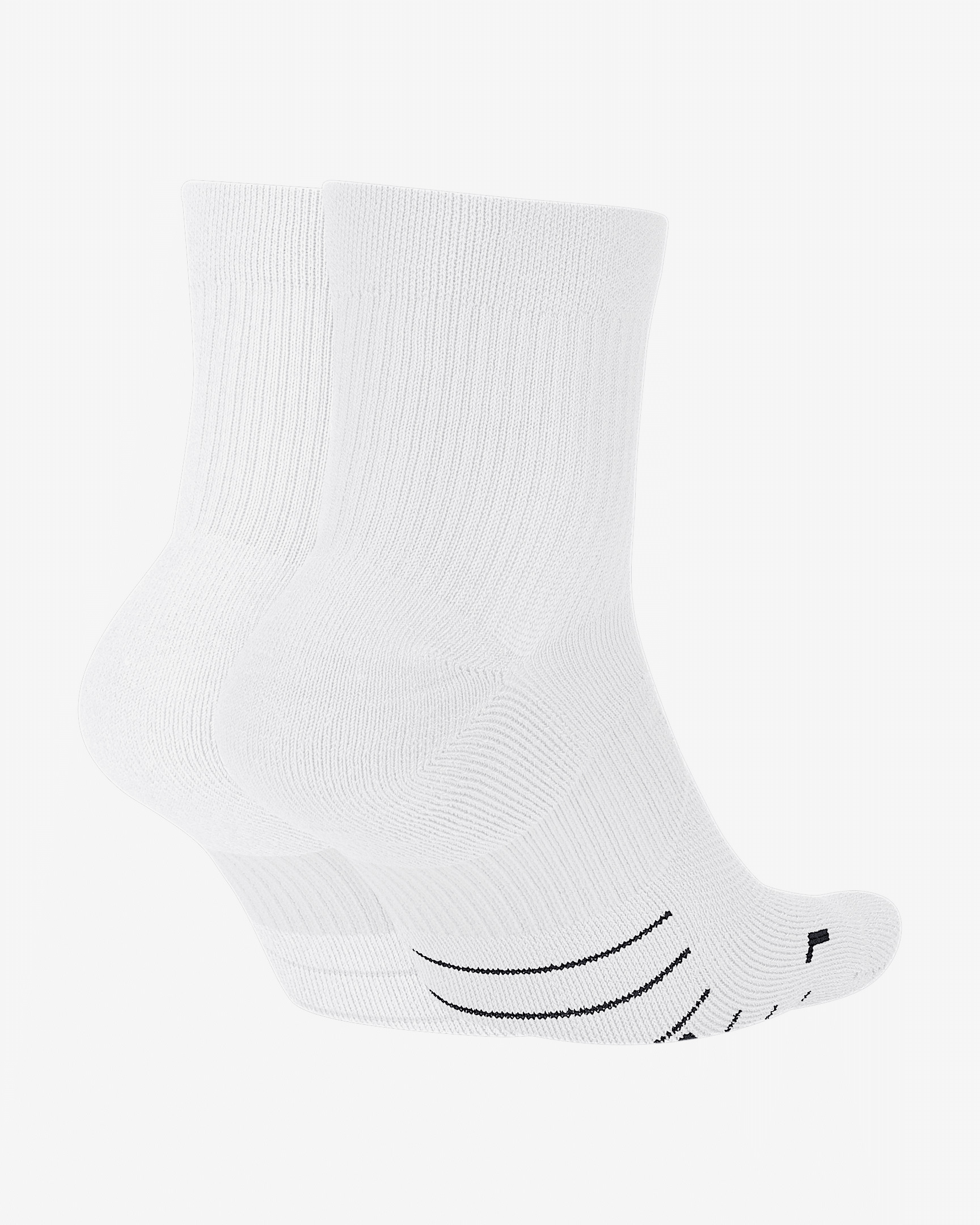 Nike Multiplier Running Ankle Socks (2 Pair) - 2