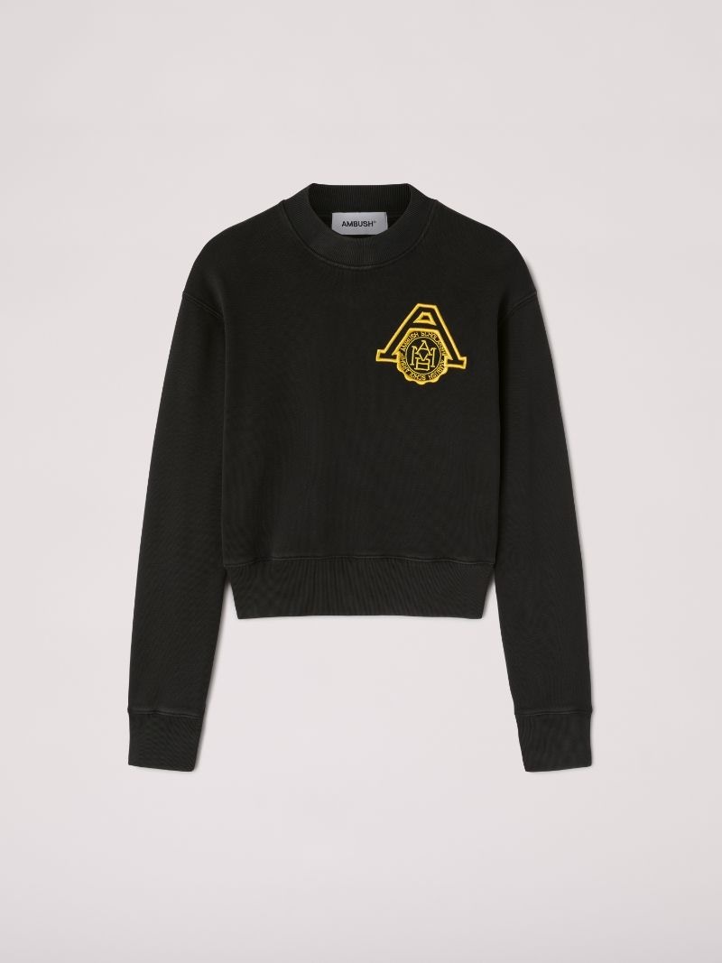 Ambush Scholarship Cropped Sweatshirt - 1