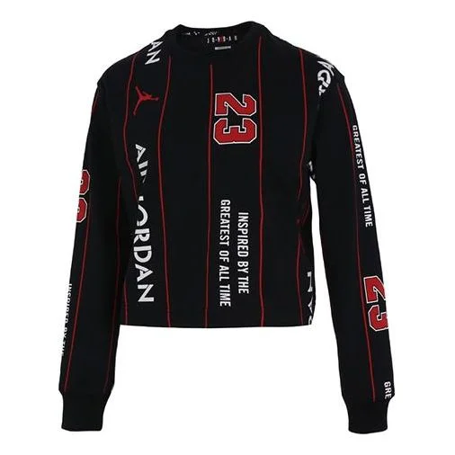 (WMNS) Nike Casual Sports Breathable Round Neck Short Long Sleeves T-Shirt DJ2704-010 - 1