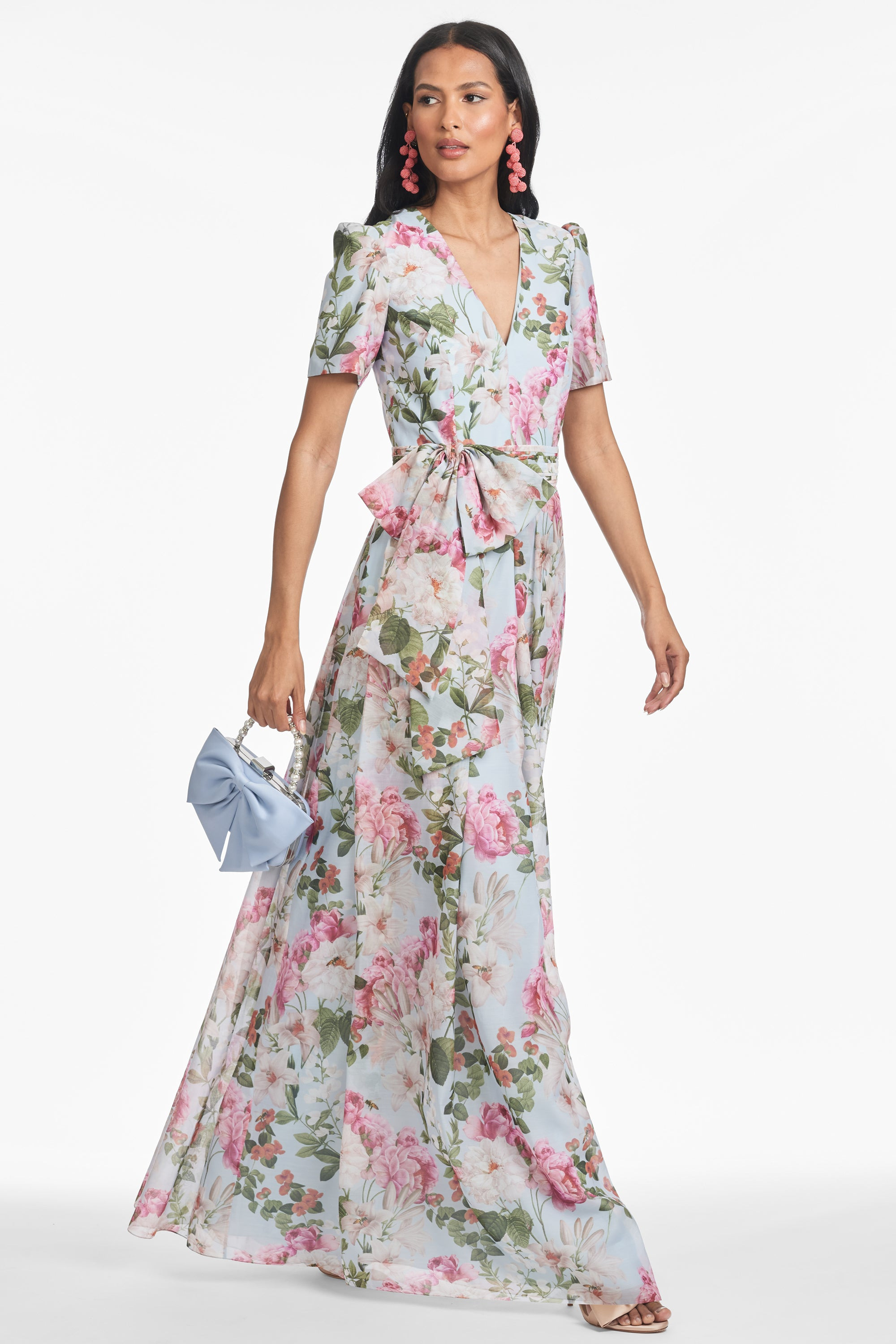 BRONWYN GOWN - SKY BLUE PETALS - 3