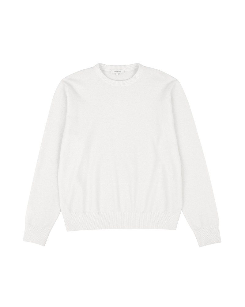 KNIT CREWNECK BONE 3