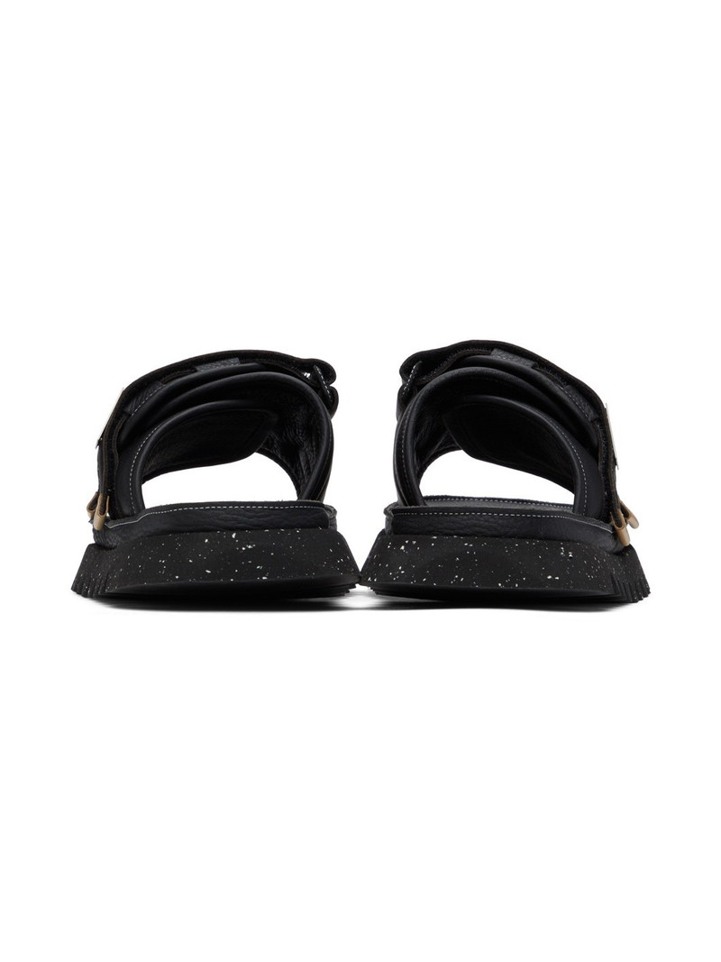 Black Suicoke Edition Moto Sandals 2