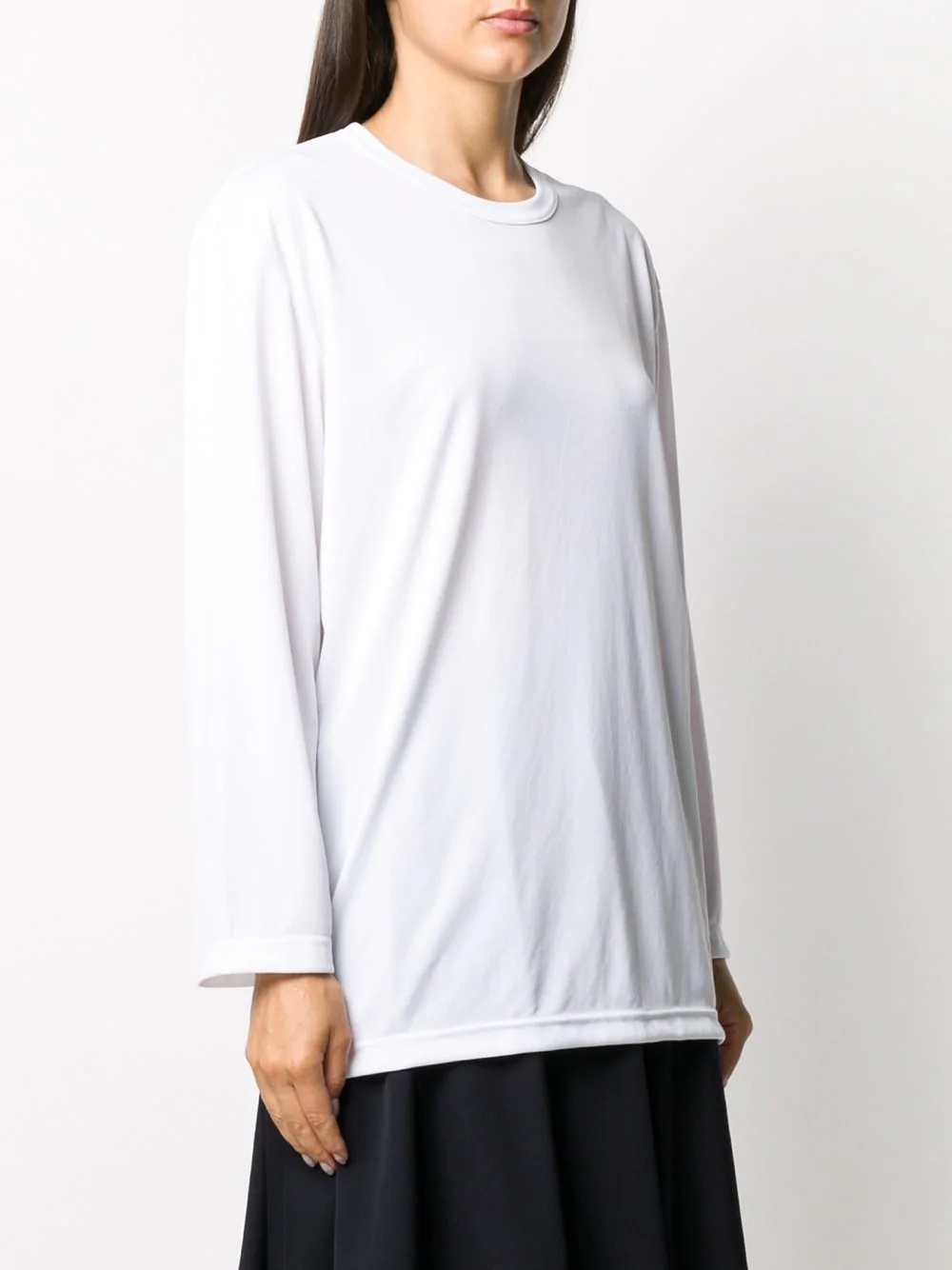 long-sleeved crew-neck T-shirt - 3