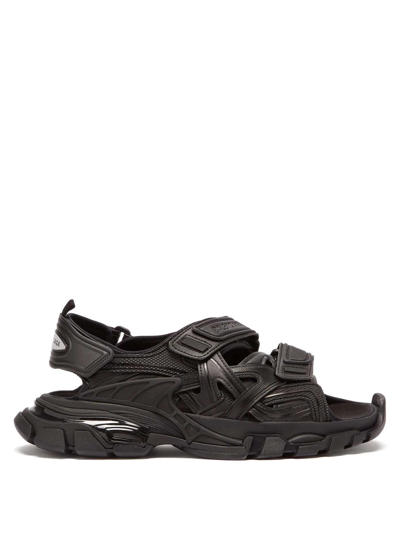 Track chunky-sole sandals - 1