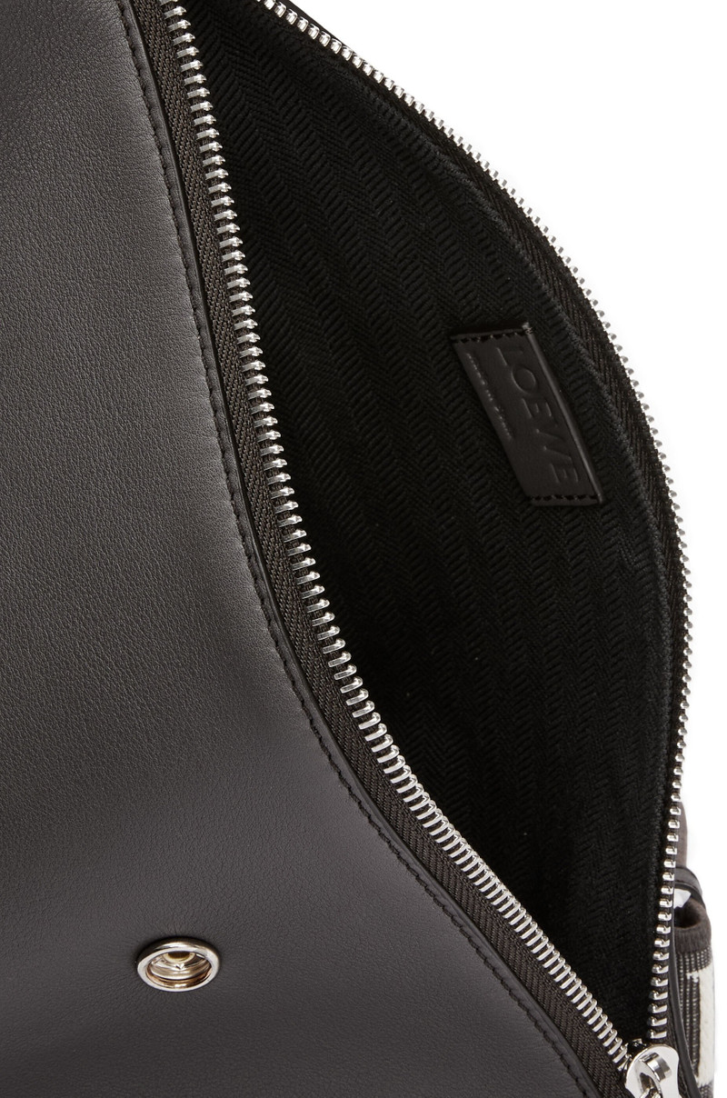 Anton Sling in supple smooth calf and jacquard 4