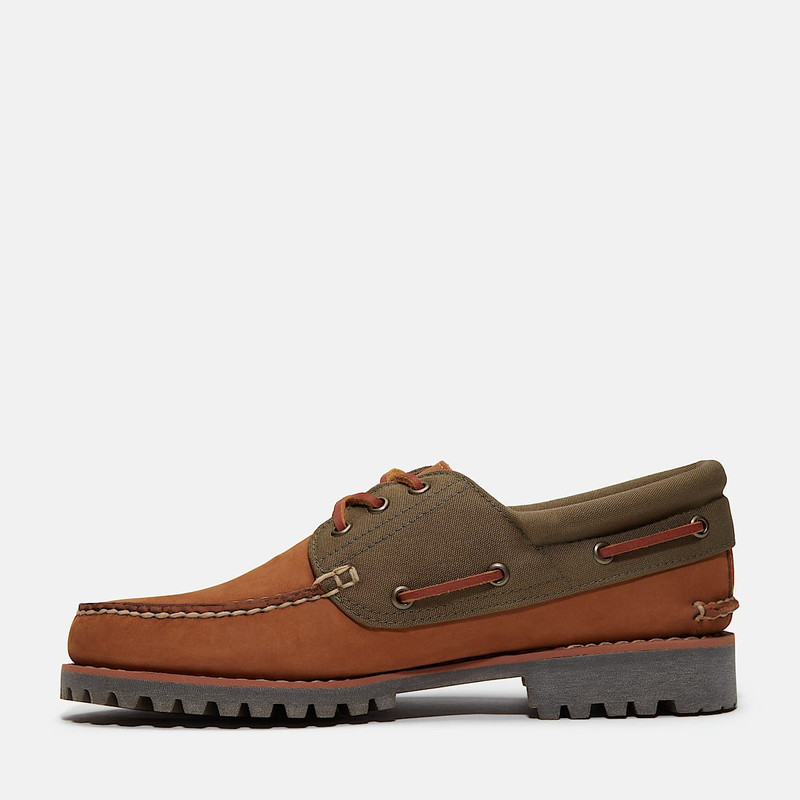 Men's Timberland® Authentics 3-Eye Boat Shoe 6